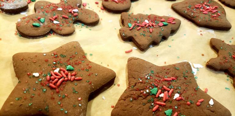 Gingerbread Cookies Wildflower Style