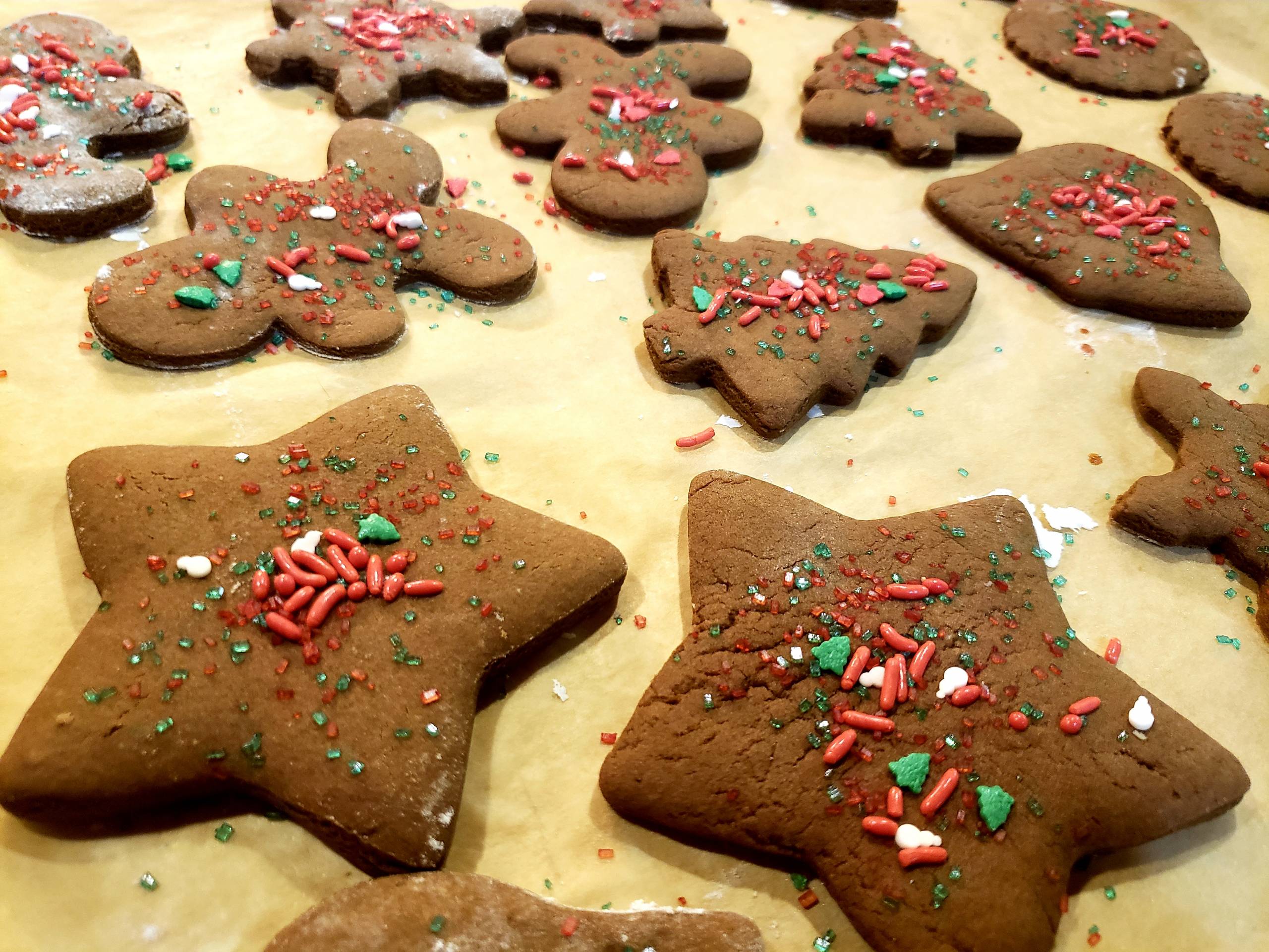 Gingerbread Cookies Wildflower Style