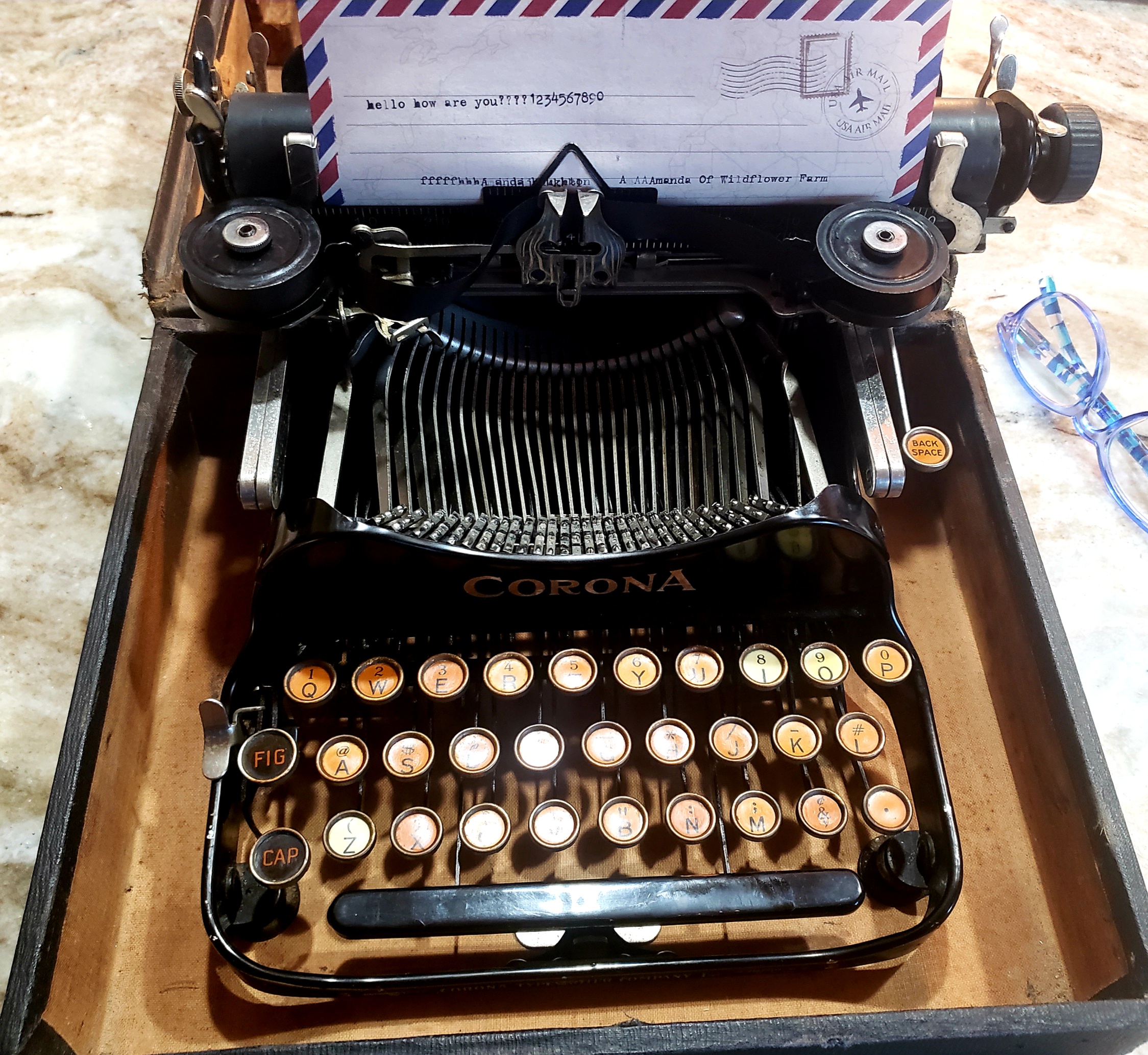 My Little Archaic Typewriter And Other Subjects