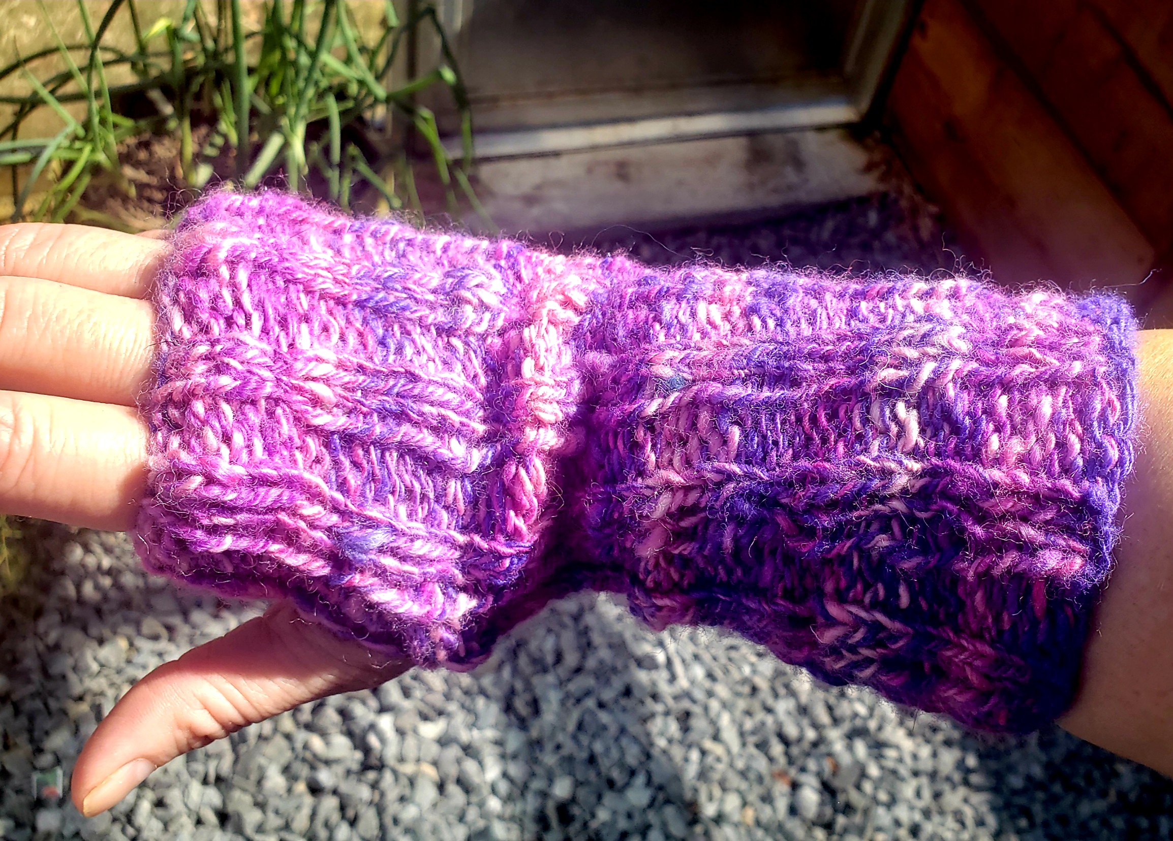 The Story of Fingerless Mittens, a Tale Of A Homestead Craft